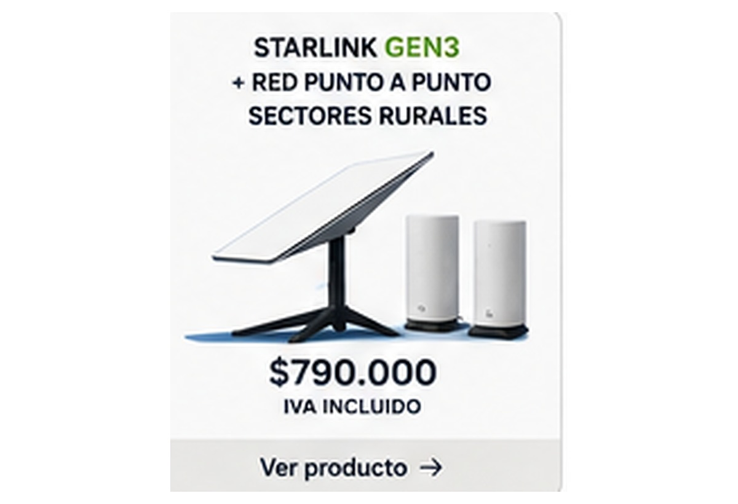 Instalación Starlink Gen 3 + Red de Extensión